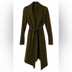 Sophisticated Olive Women's Spring or Fall Coat - Size XL